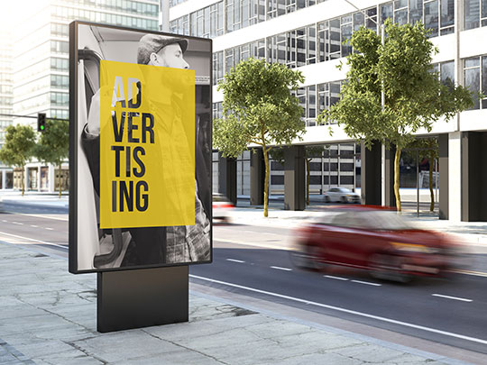 digital advertising boards