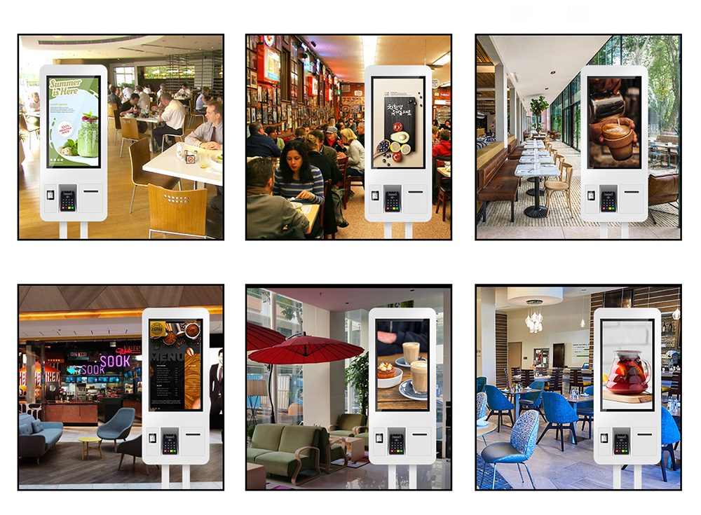 Uniview INDOOR FLOOR STAND -SELF SERVICE ORDER display-RES