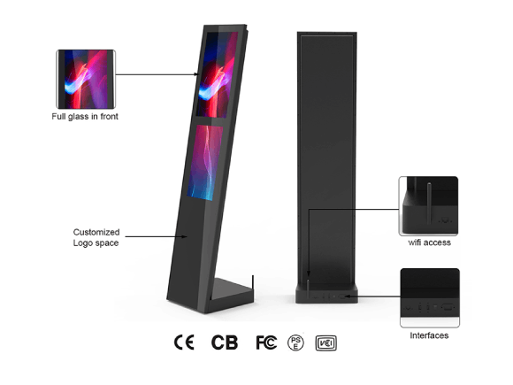 Uniview indoor digital signage totem